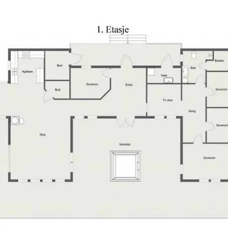 With Mountain View In Solberglia Nyaraló Østby